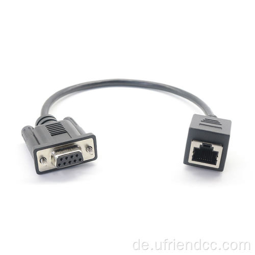 RJ45 8p8c weiblicher Netzwerkverlängerungskabel